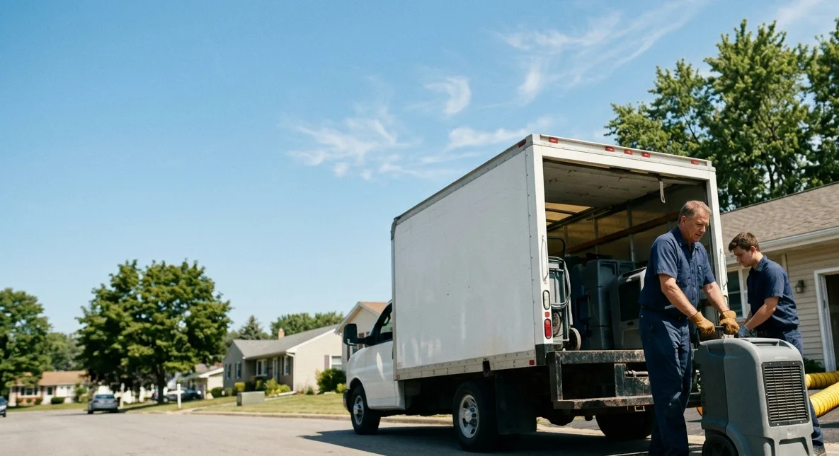 Water Damage Cleanup in Potosi, WI near me